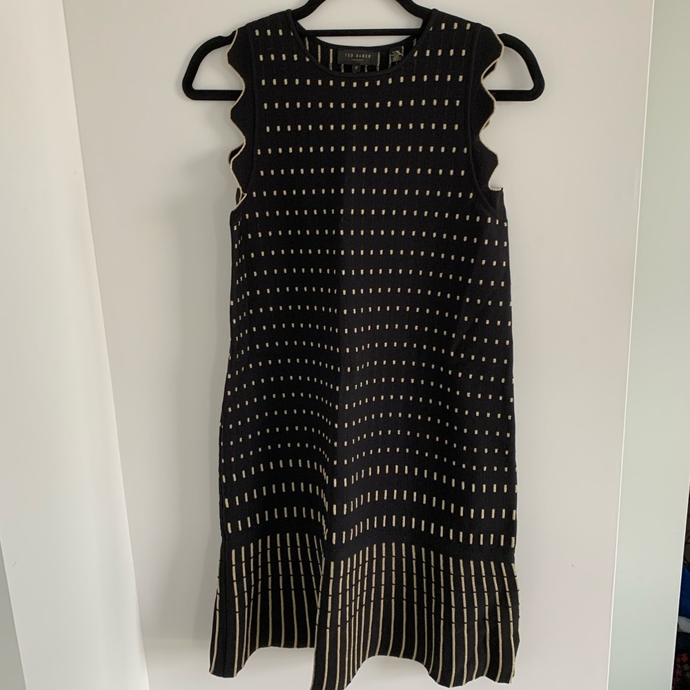 Ted Baker London RELIOA Scallop Skater Dress